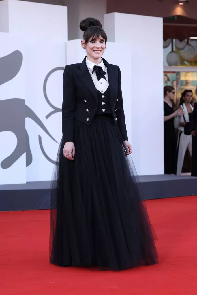 Winona Ryder Red Carpet Venice Film Festival 2024