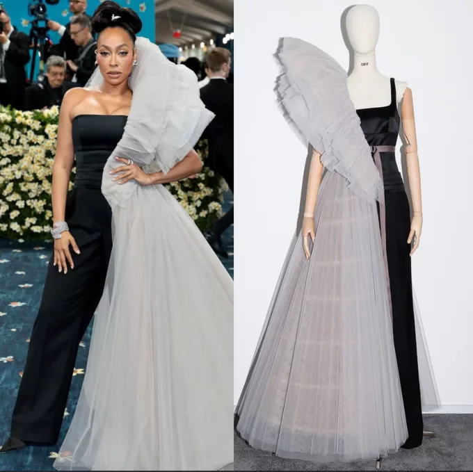 one shoulder tulle jumpsuit met-gala-2025