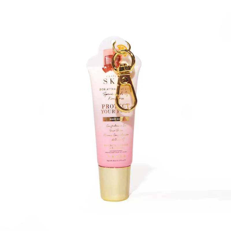 P. Louise keychain lip conditioner beauty bag charm