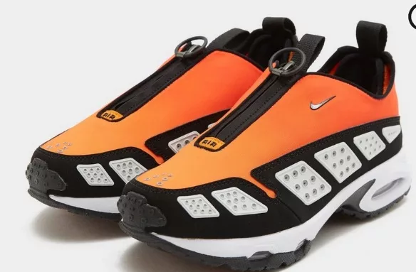Nike Air Max SNDR women's trainers with orange accents