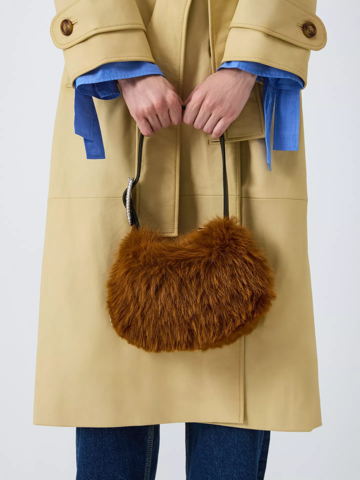 Faux Fur Grab Bag from Rejina Pyo John Lewis 2025