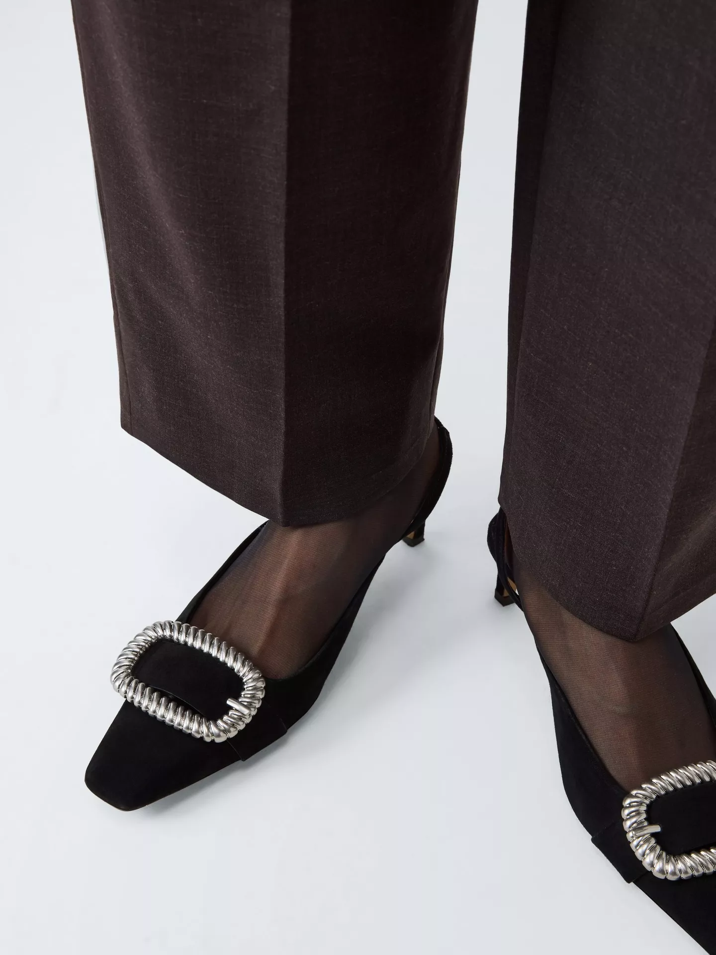 Slingback Buckle Suede Court Shoes from Rejina Pyo John Lewis 2025 collection