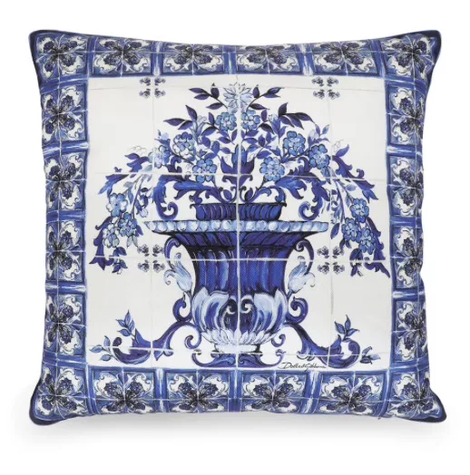 Dolce and Gabbana Casa Blu Mediterraneo cushion