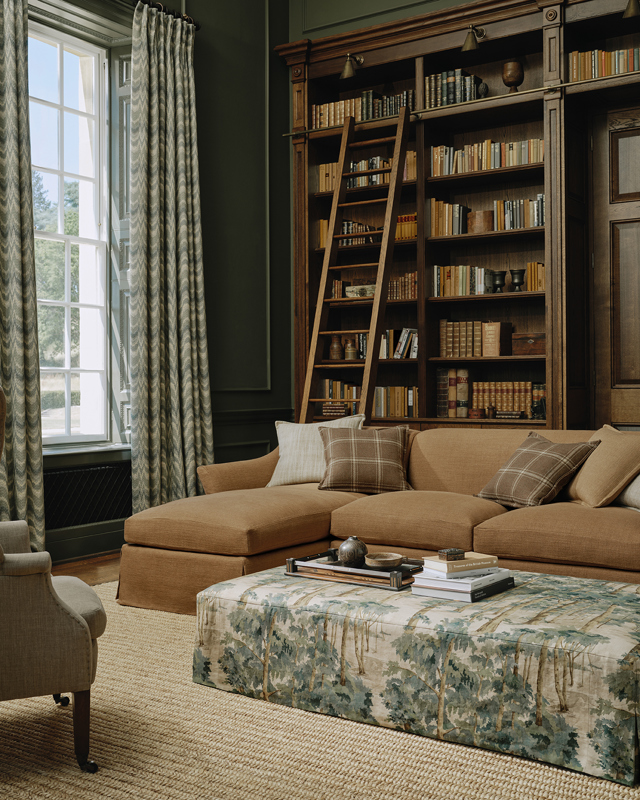 Colefax and Fowler patterned textile