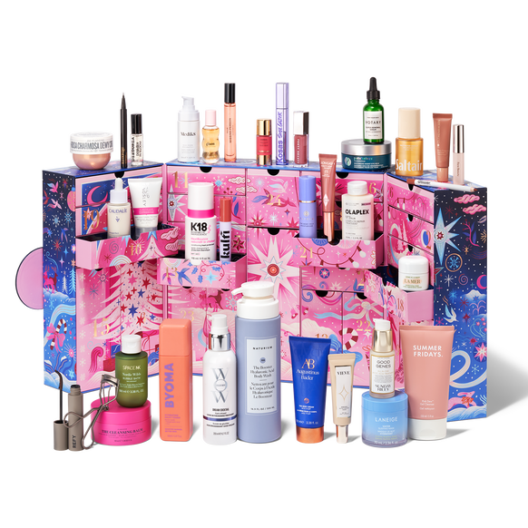 Products inside the Space NK Beauty Advent Calendar 2026
