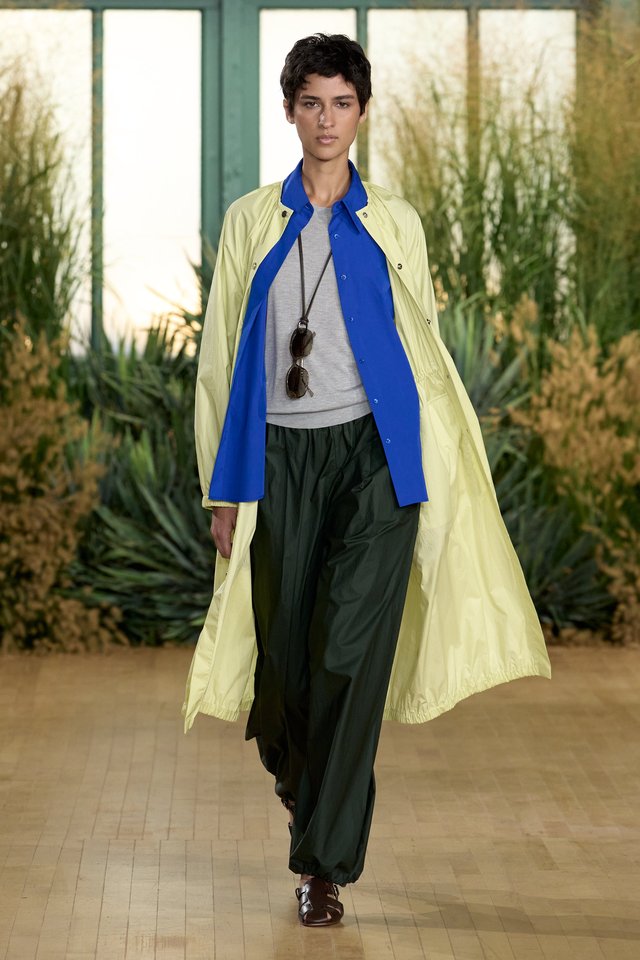Proenza Schouler Spring 2027 layered runway look
