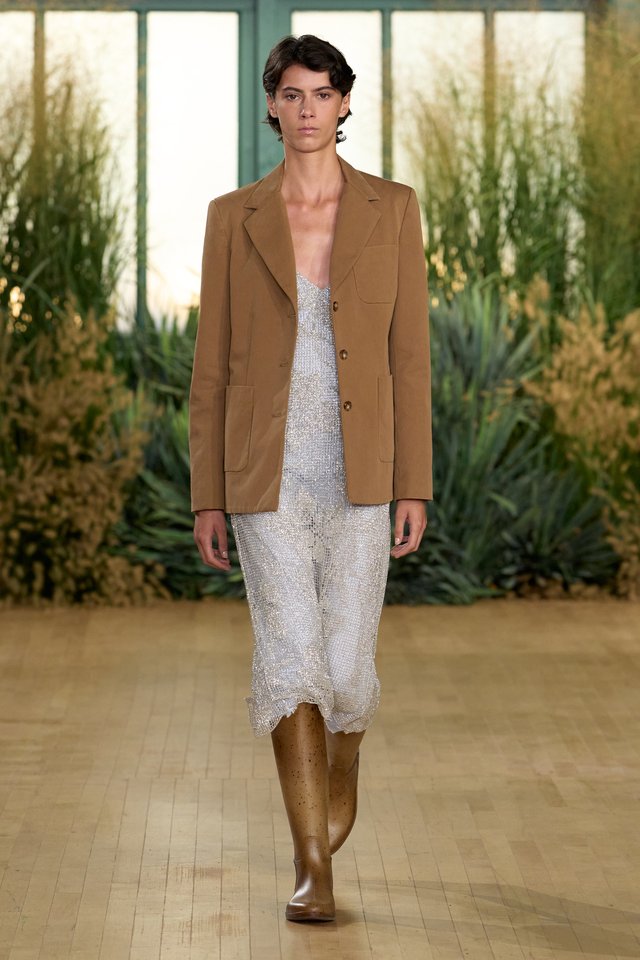Proenza Schouler Spring 2027 runway look at New York Fashion Week