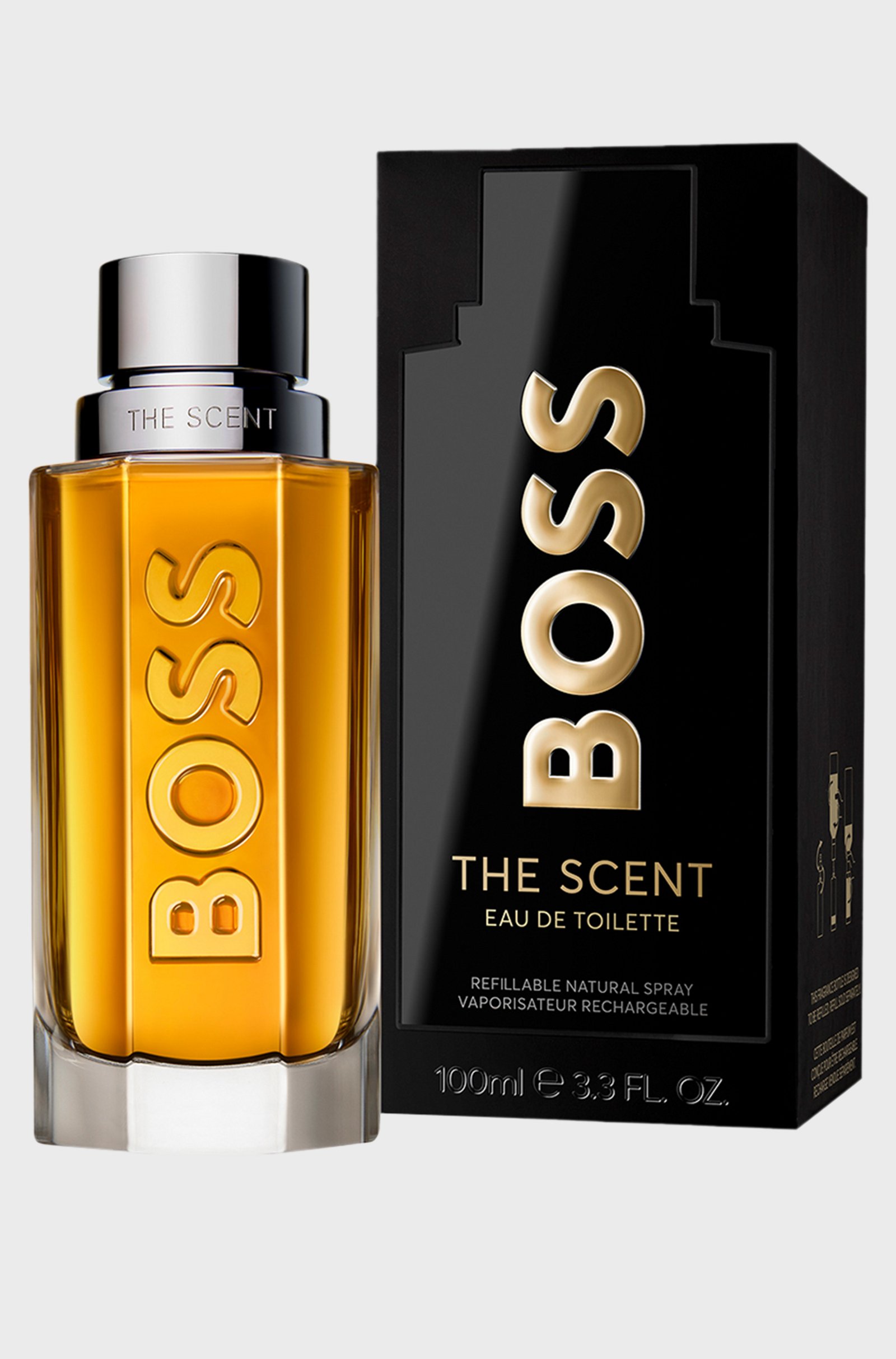 BOSS The Scent for Him Eau de Toilette fragrance bottle