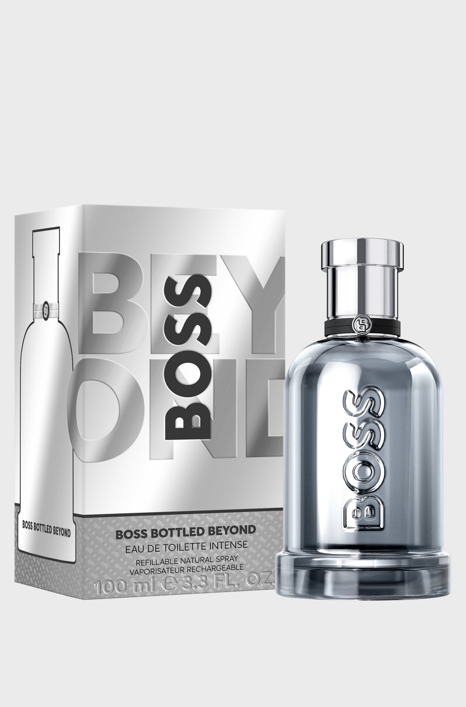 BOSS Bottled Beyond Eau de Toilette Intense fragrance bottle