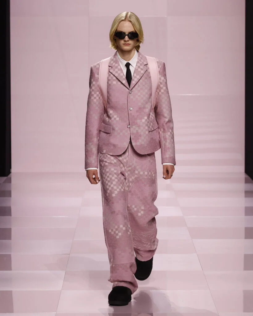 High-fashion runway looks
