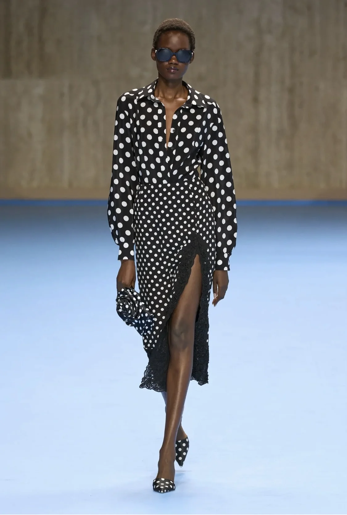 Top designers shaping Spring 2025 fashion trends with bold patterns.
