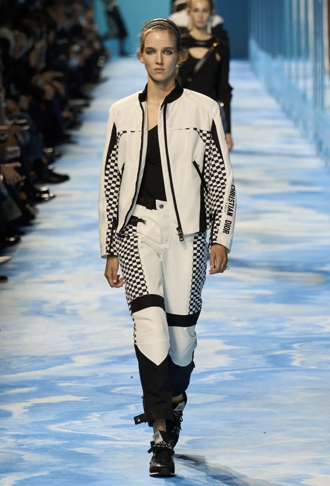 Models showcasing Spring 2025 fashion trends on the runway