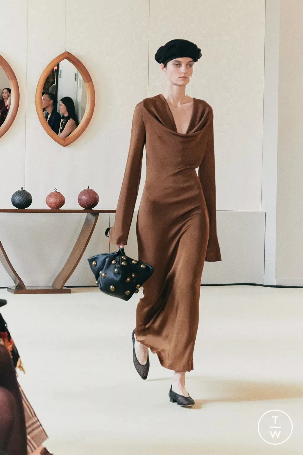 Altuzarra Winter 2025 runway bag look